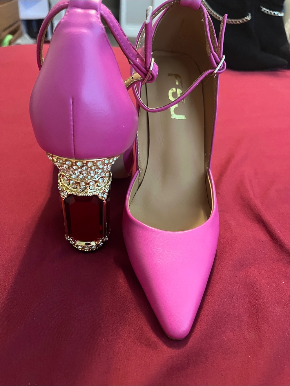 Jeweled Heels